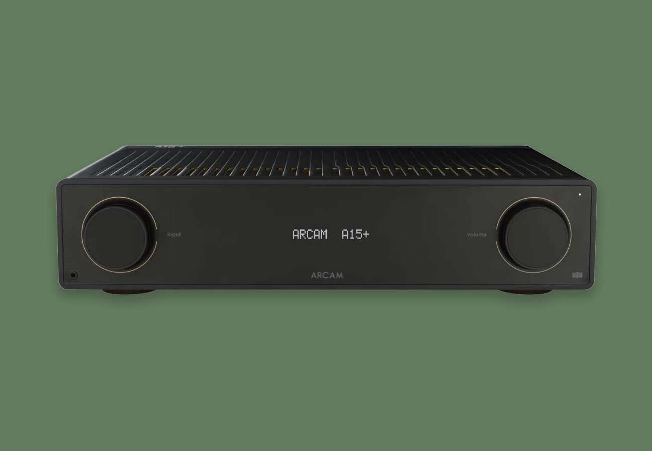 Arcam A15+ Integrated Amplifier with Bluetooth & Auracast Arcam A15+ Integrated Amplifier with Bluetooth & Auracast